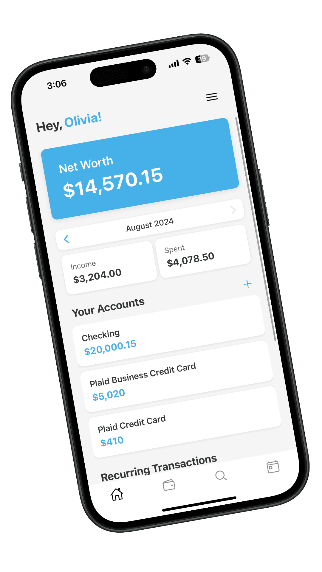 Cashew | Track your expenses